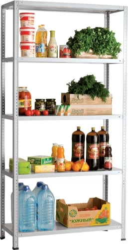 Стеллаж металлический Практик MS 200/100х25/5