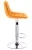 Стул барный Cooper (ткань горчичная)