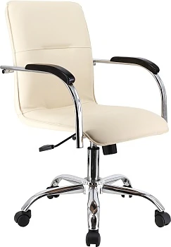 Кресло Samba Wood (Самба Вуд) T (экокожа бежевая)