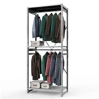 Стеллаж для одежды ТСУ 2/3 (2500х1060х600) П