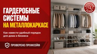 Гардеробные системы и стеллажи для одежды