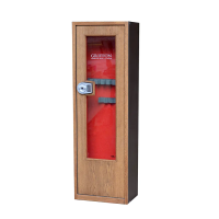 Оружейный сейф Griffon GG.500.L.E BROWN с отделкой из дерева, внутренняя отделка карпет