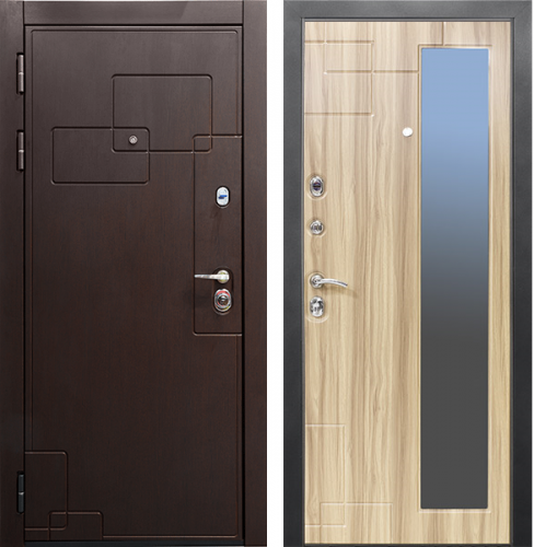 Дверь металлическая входная ДИПЛОМАТ 2060/980/104 R/L Valberg